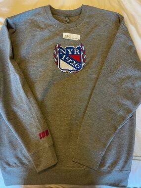 NY Rangers Blue York 1926 embroidered sweatshirt XL - NWT
